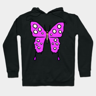 Pink Butterfly Hoodie